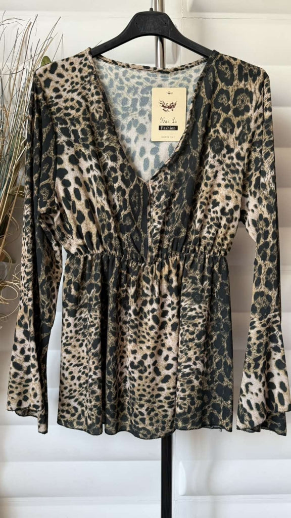 Μπλούζα με animal print