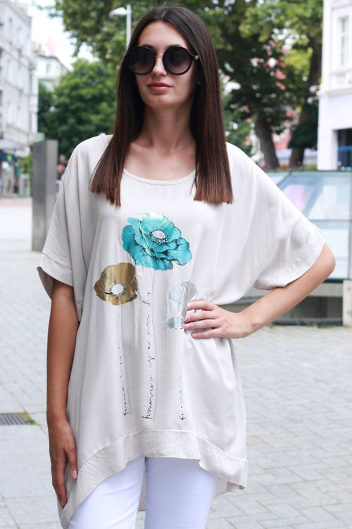 Bluză elegantă de damă cu imprimeu floral